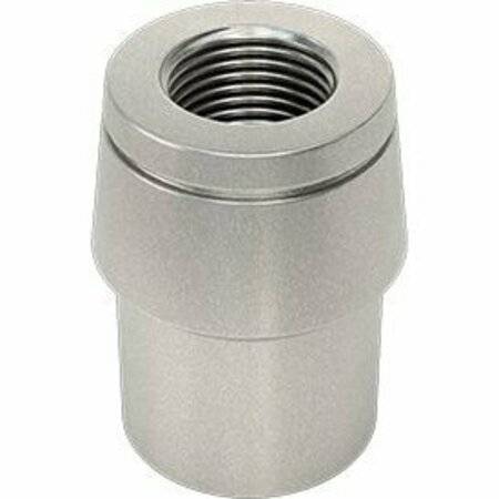 BSC PREFERRED Tube-End Weld Nut Left-Hand Threaded for 1-3/8 OD and 0.095 Thickness 3/4-16 Thread 94640A407